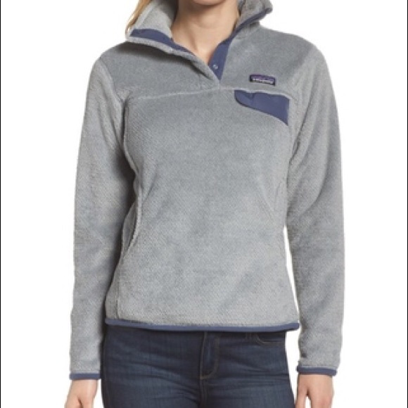 Patagonia Jackets & Blazers - Patagonia snap t fleece pullover jacket gray